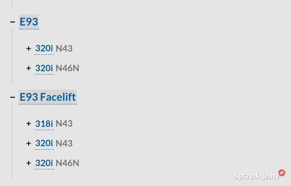 Zwrotnica tył Lewa Prawa BMW e81 e82 E87 e88 E90 Części samochodowe Dębica