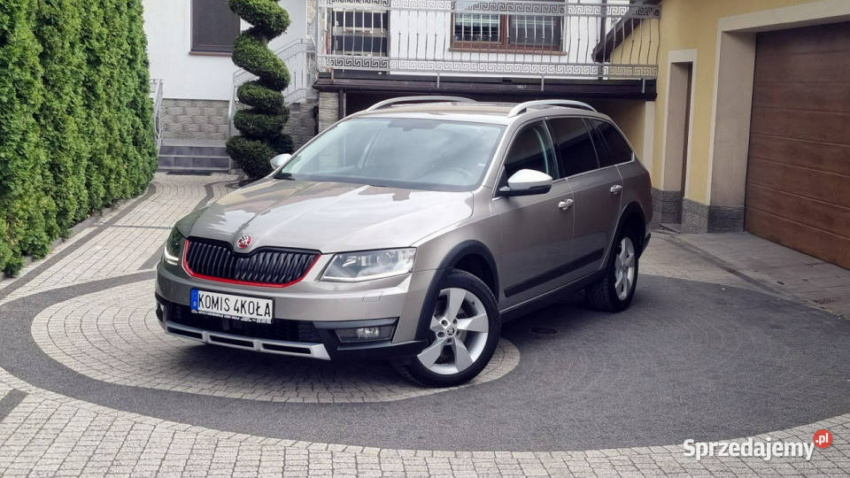 koda Octavia SCOUT 4x4 DSG Alcantara GWARANCJA Płońsk