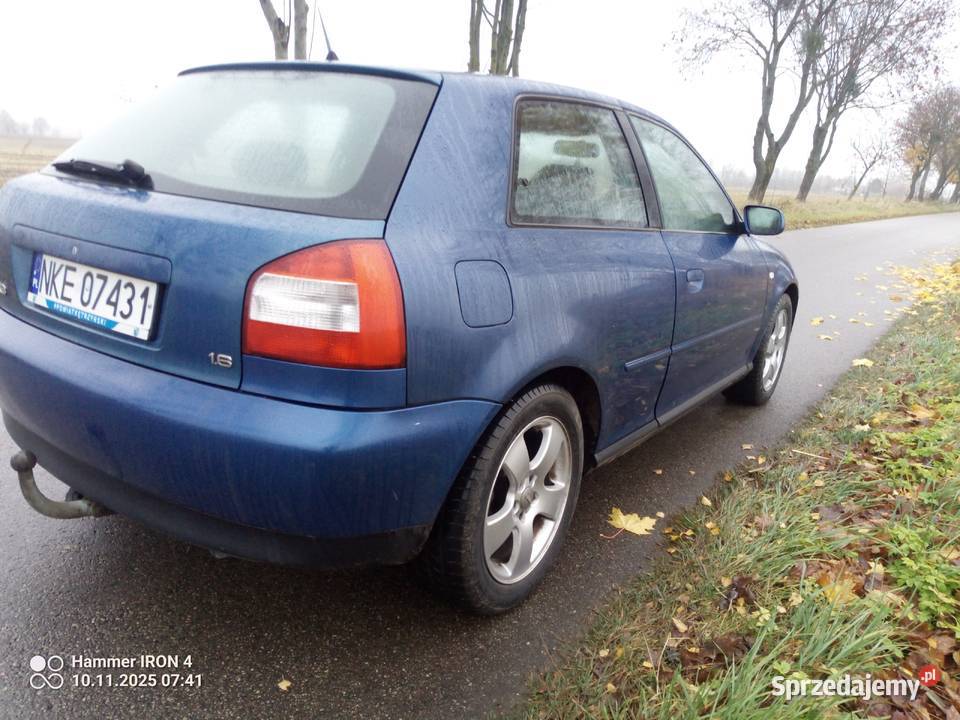 Audi A3 lift 2003r 16 sr HAK warmińsko-mazurskie Barciany