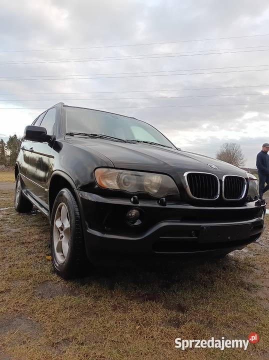 Bmw x5 e53 30 44 x drivemożliwa zamiana czarny zachodniopomorskie Sławno