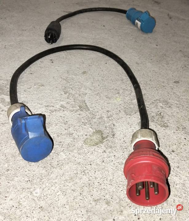 Adapterprzejściówka CEE 16A na schuko 230V różne Pruszcz Gdański