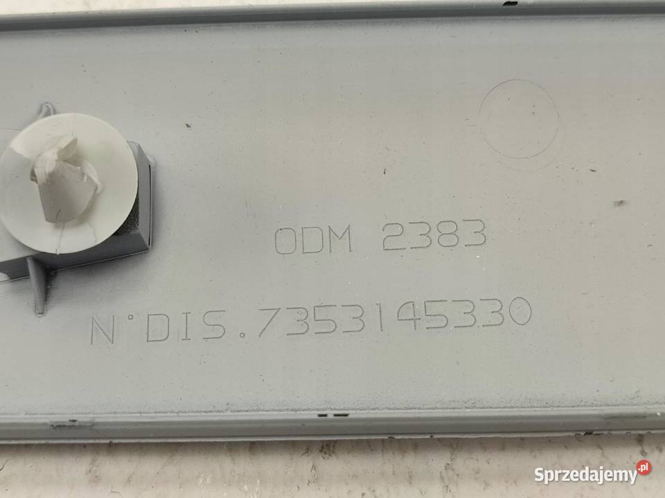 LISTWA DRZWI LEWY TYŁ FIAT STILO 20012008 NOWA