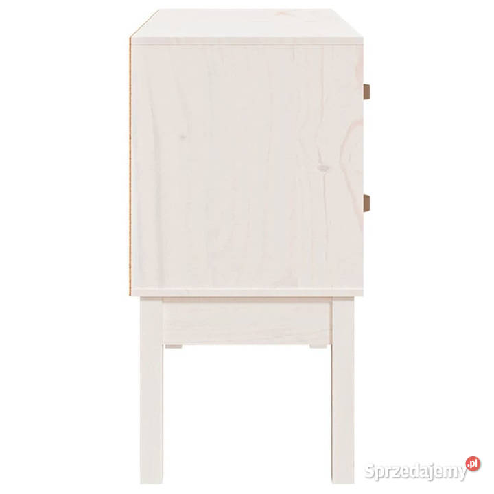 Komoda biały 90x40x78 lite drewno sosnowe mazowieckie Warszawa