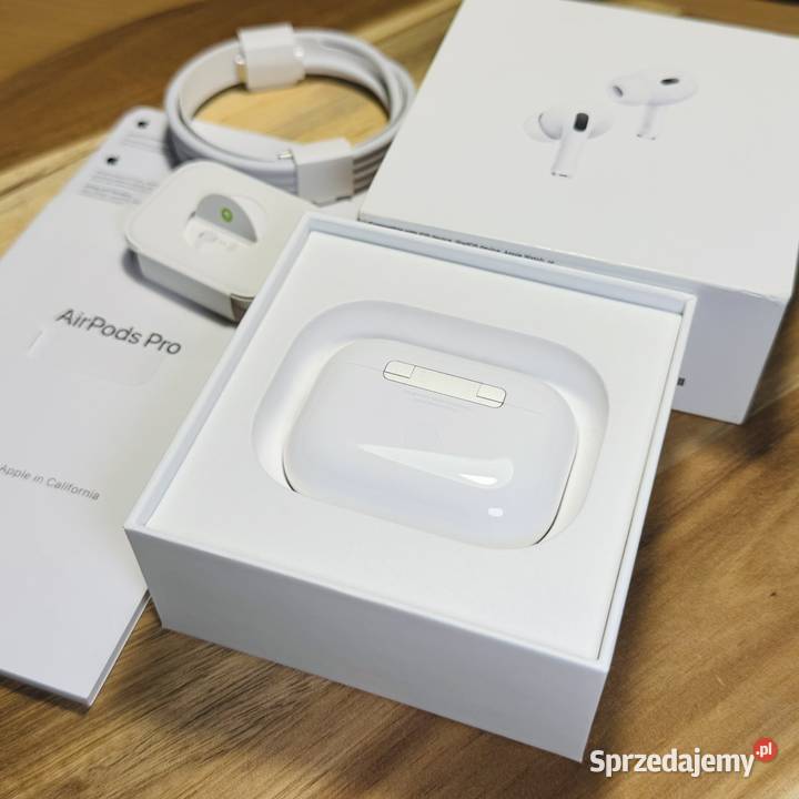Słuchawki AirPods Pro 2 Nowe z Aktywnym mazowieckie Sochaczew