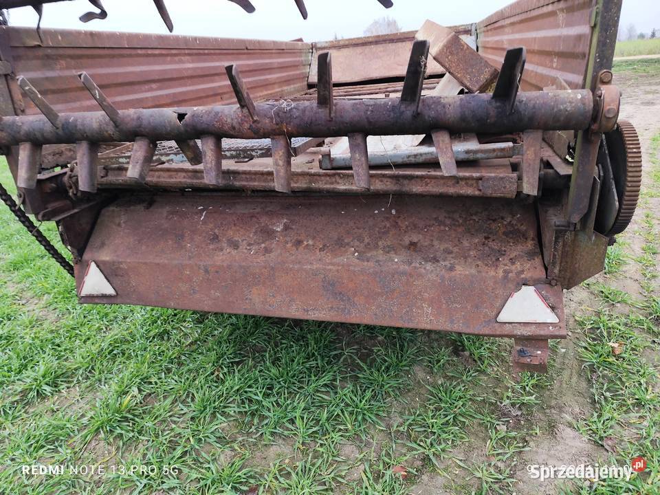 Rozrzutnik obornika dwu osiowy nieuszkodzony sprzedam