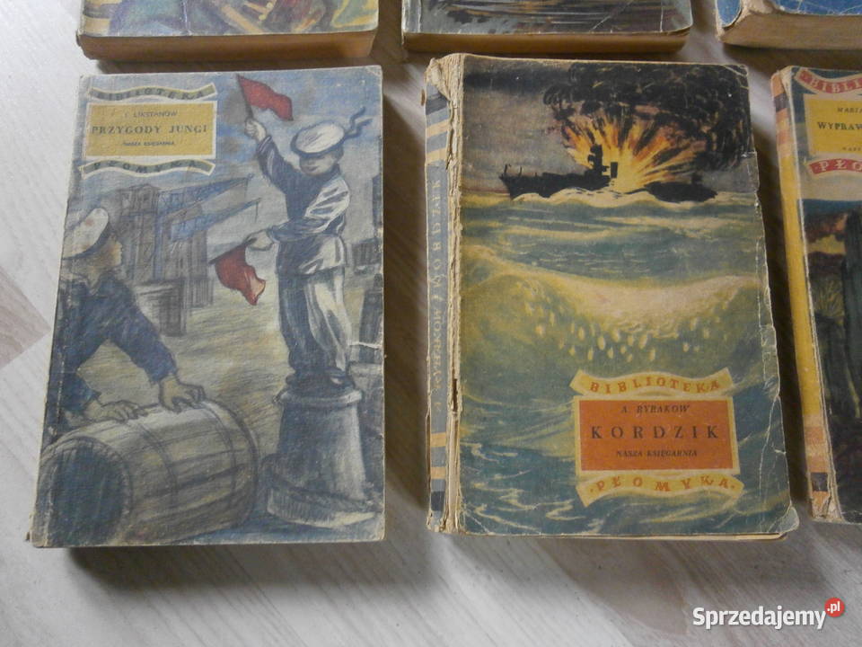 Biblioteka Płomyka stare książki 6 łódzkie Łódź