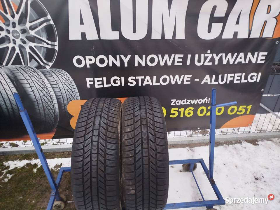 A322 Opony uzywane zimowe 2355518 Continental Bąków sprzedam