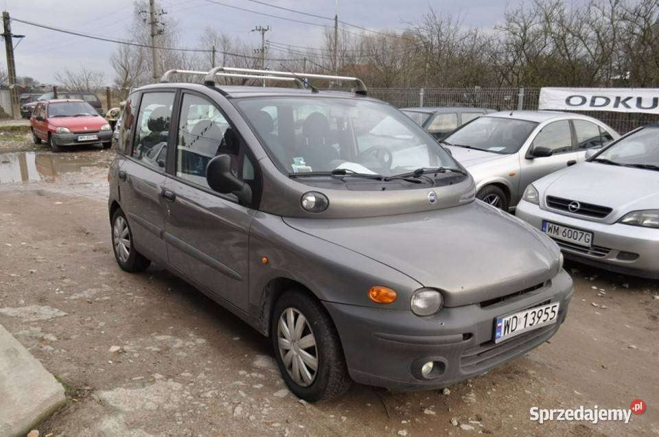 Fiat Multipla 2001r 1,6 16V Gaz Tanio Wawa Warszawa