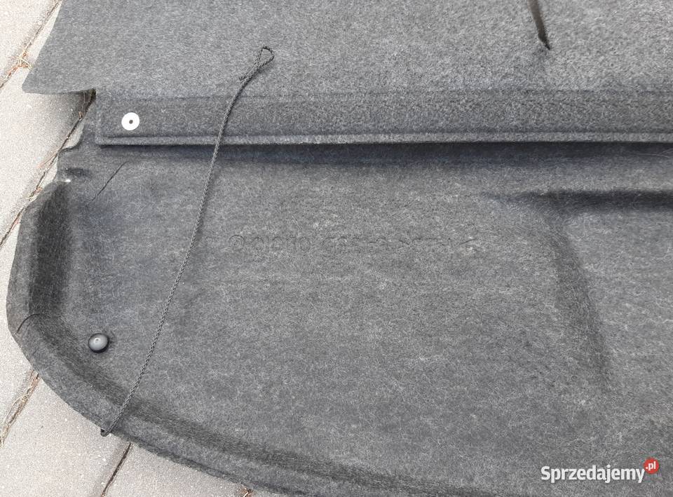 Półka bagażnika Toyota Yaris I 2004 wersja Wyposażenie wnętrza