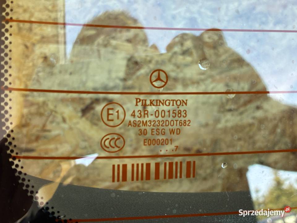 Mercedes B klasa W245 kod lak 696 KLAPA osobowe Słowikowo