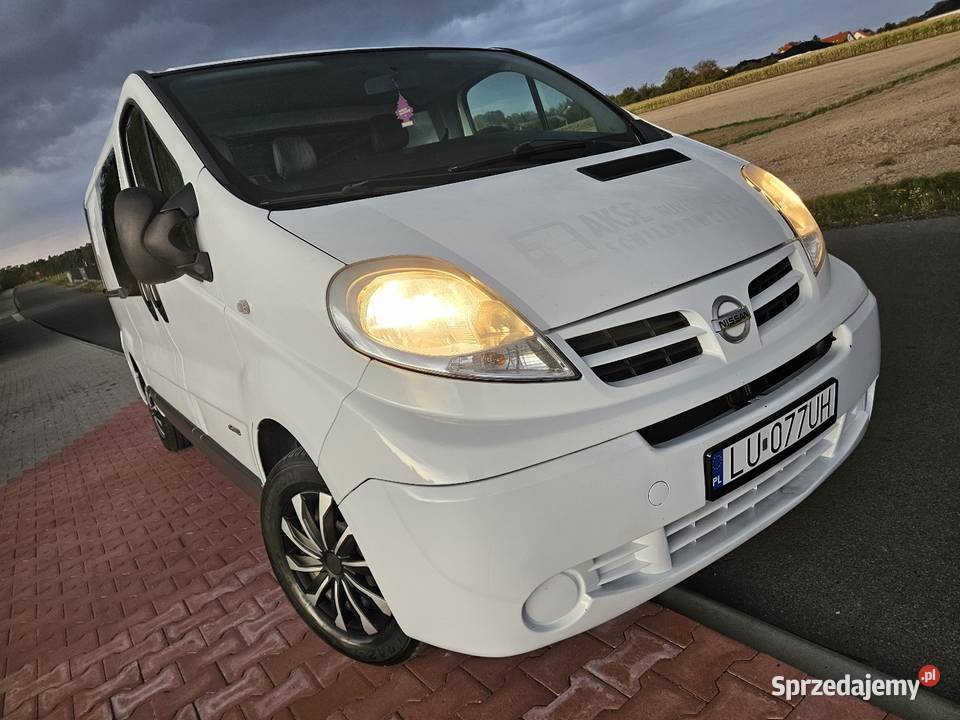 Nissan Primastar 20 115 L2H1 3osfurgon Długi nieuszkodzony Prawiedniki sprzedam