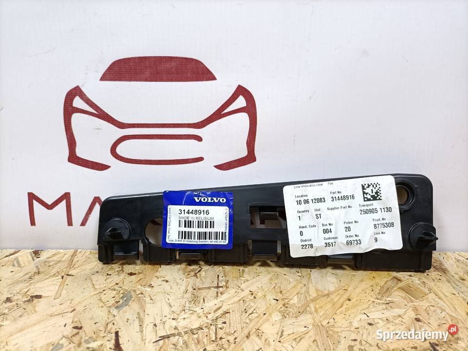 VOLVO S60 V60 II 19 ŚLIZG MOCOWANIE PROGU LEWY Pleszew