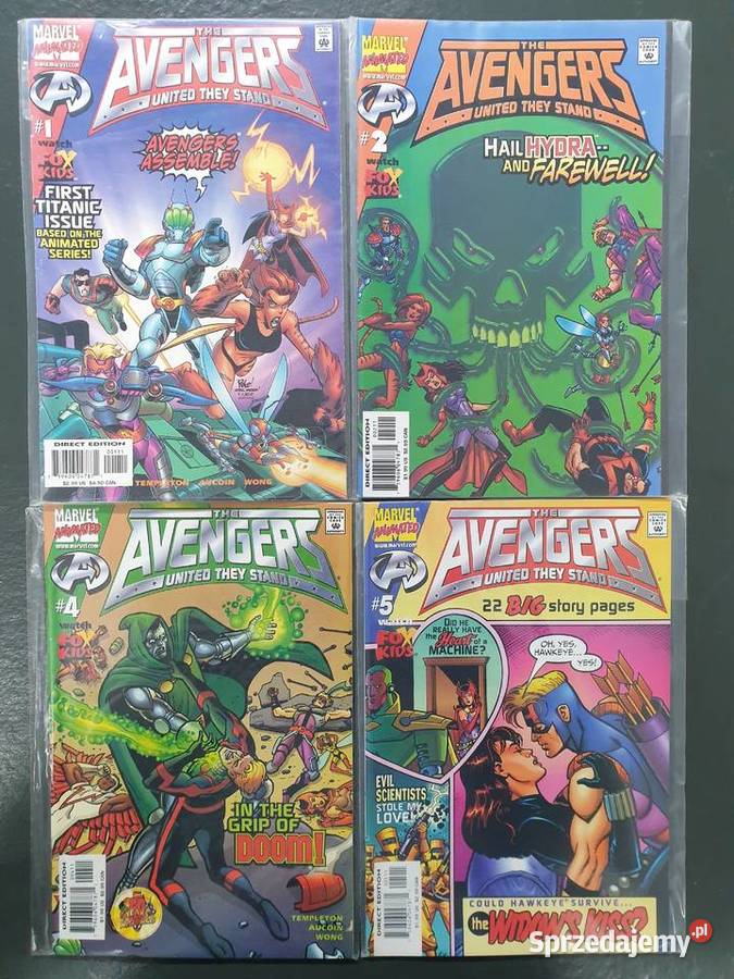 The Avengers United They Stand 4 komiksy Marvel Gdynia