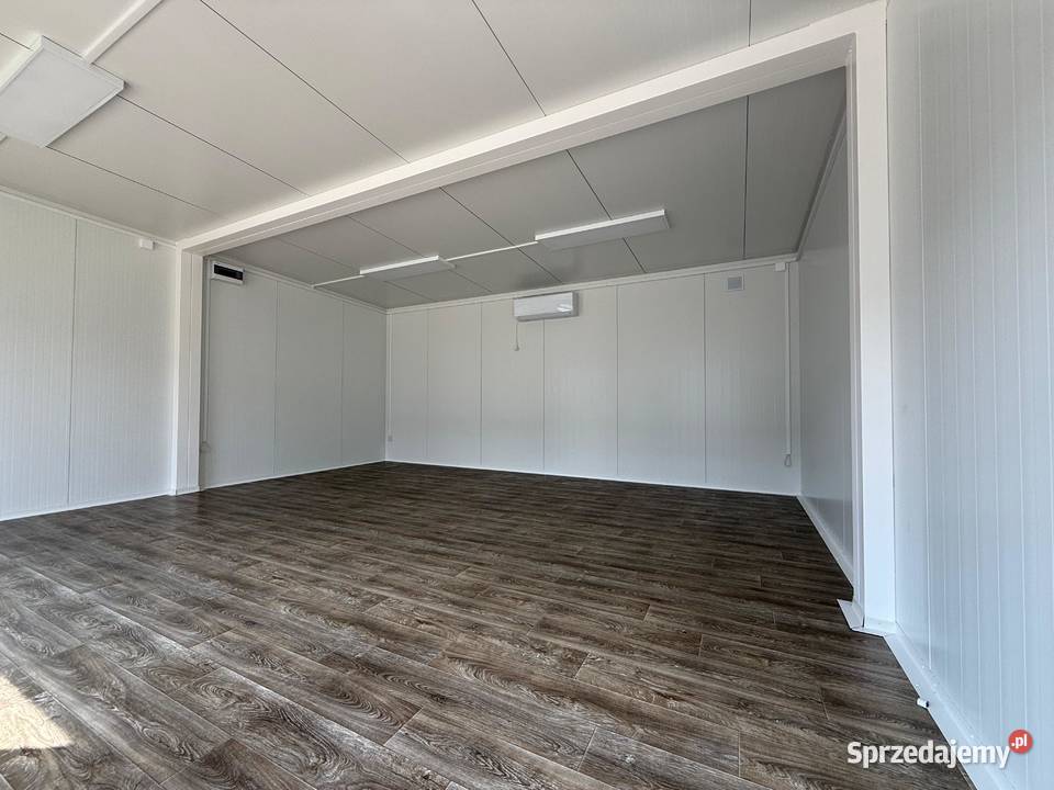 Pawilon kontener 600x600 biuro sprzedaży Łódź