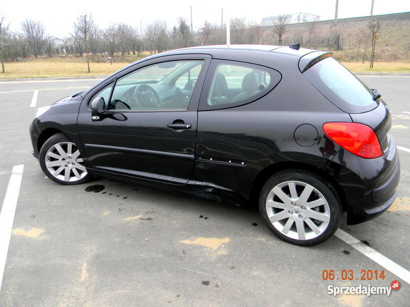 Peugeot 207 16 Turbo 150 2007 elektryczne lusterka Krotoszyn sprzedam