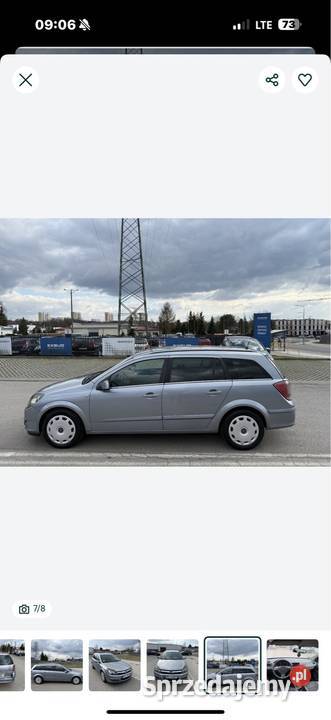 Opel Astra H 19 Cdti 120Koni 6 Biegow 120KM świętokrzyskie Kielce sprzedam