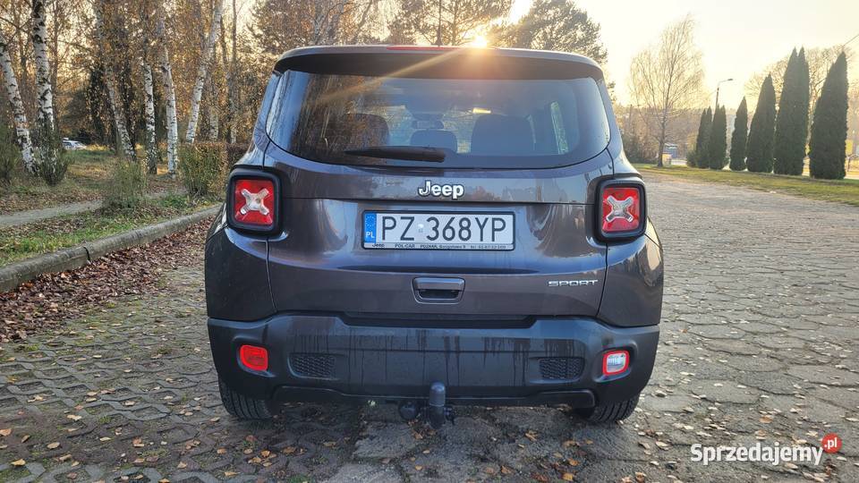 JEEP RENEGADE 16Salon Polska Pierwszy właściciel 1598cm3 Poznań sprzedam