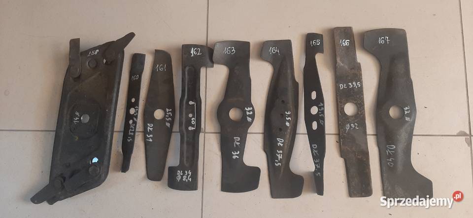 Noże do kasiarki traktorka używane oryginalne Strzyżów