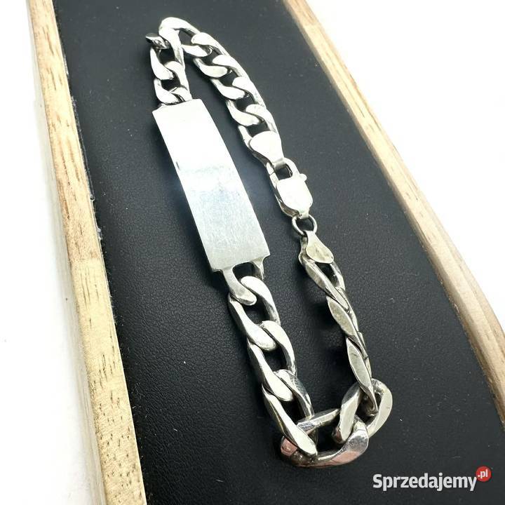 Srebrna Bransoletka PR 925 2712g 21 Elbląg
