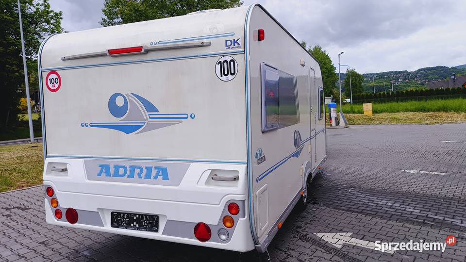 przyczepa kempingowa campingowa kemping OKAZJA Międzybrodzie Bialskie