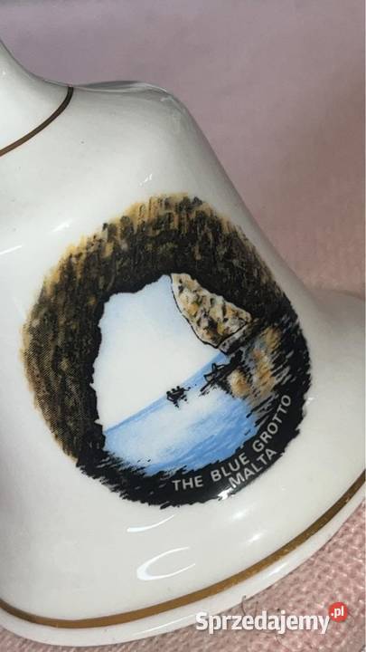 Dzwonek Syg Niebieska Grota Malta Złocony Groty Gdańsk