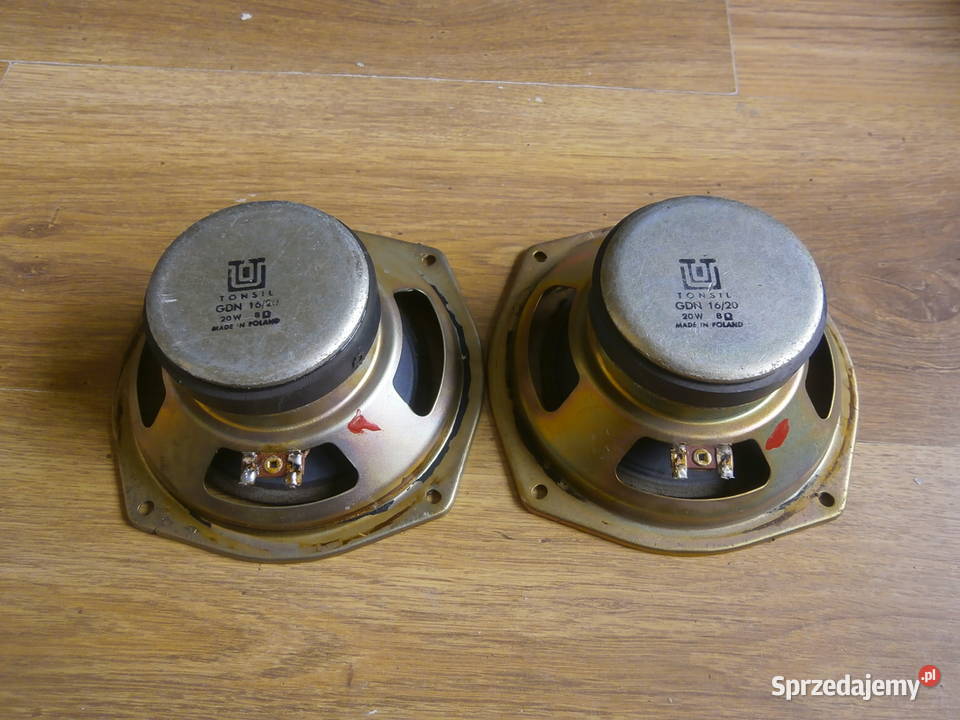 Głośniki GDN 1620 8ohm Tonsil do regeneracji 2