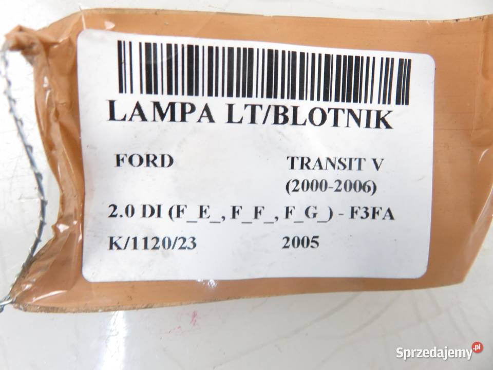 LAMPA LEWA TYLNA FORD TRANSIT V 20002006