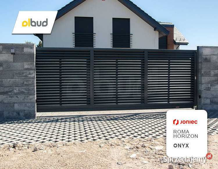 Bloczek ogrodzeniowy gładki ROMA HORIZON Onyx Sopot