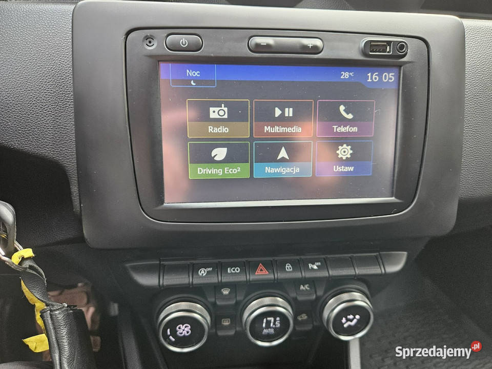 Dacia Duster Klimatronic Navi Podgrzewane fotele ABS