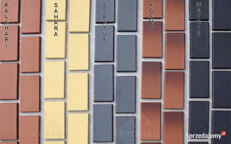 PŁYTKA GRUBA KOSMO CZERWONA Wienerberger