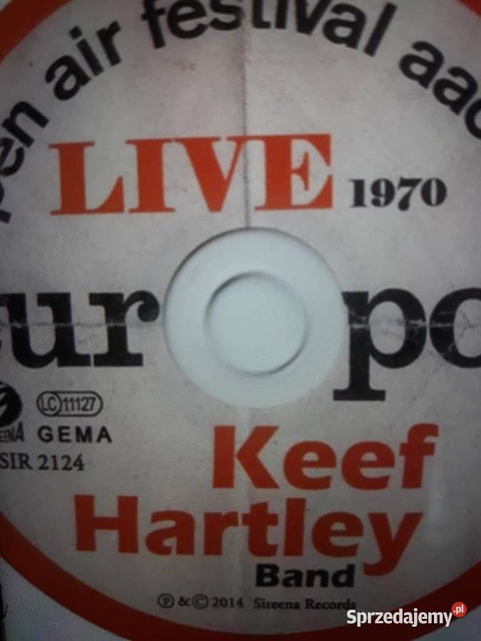 Archiwum blues rocka KEEF HARTLEY BAND Live at podkarpackie