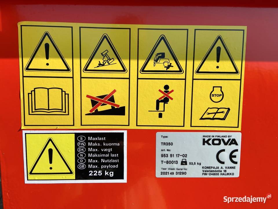 Przyczepka Husqvarna Nowa pomorskie