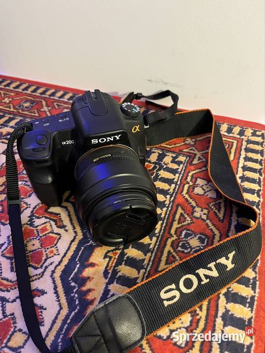 Aparat lustrzanka Sony A200 Zwoleń