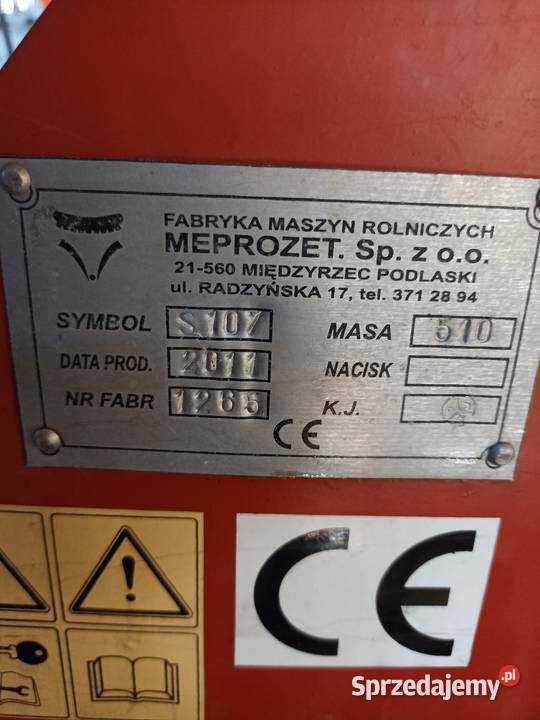 Siewnik zbożowy Meprozet Czernic