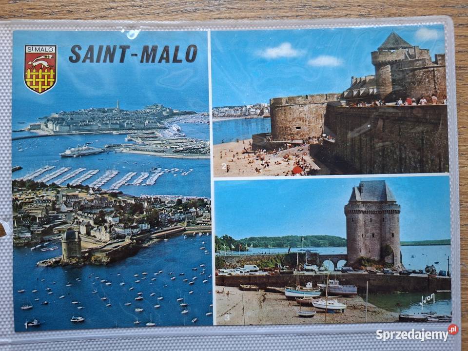 Francja SaintMalo pocztówka Kraków