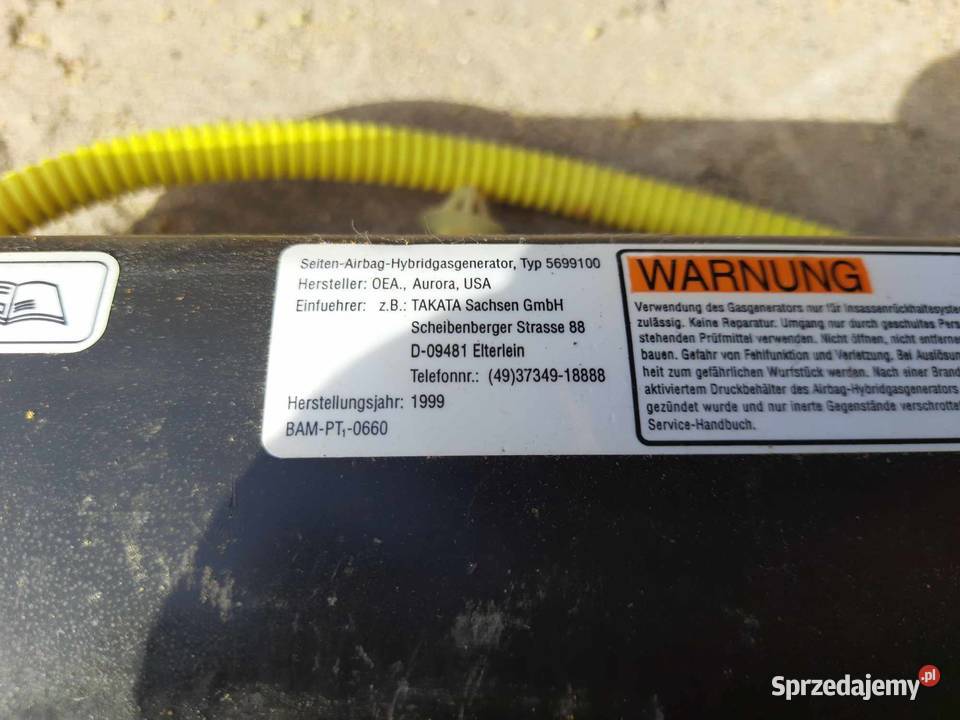 Poduszka powietrzna fotela kierowcy Honda Accord Ostrowiec Świętokrzyski