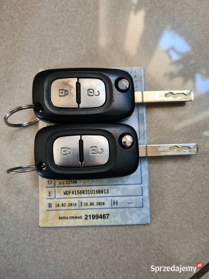 MercedesBenz CITAN Klima Rok produkcji 2015 Częstochowa sprzedam