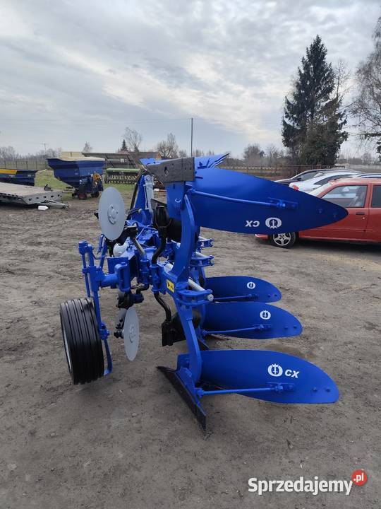 Pług obrotowy OVERUM 3 skibowy zabezpieczenie Żychlin