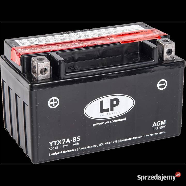 Akumulator motocyklowy Landport YTX7ABS 12V 6Ah Kraków
