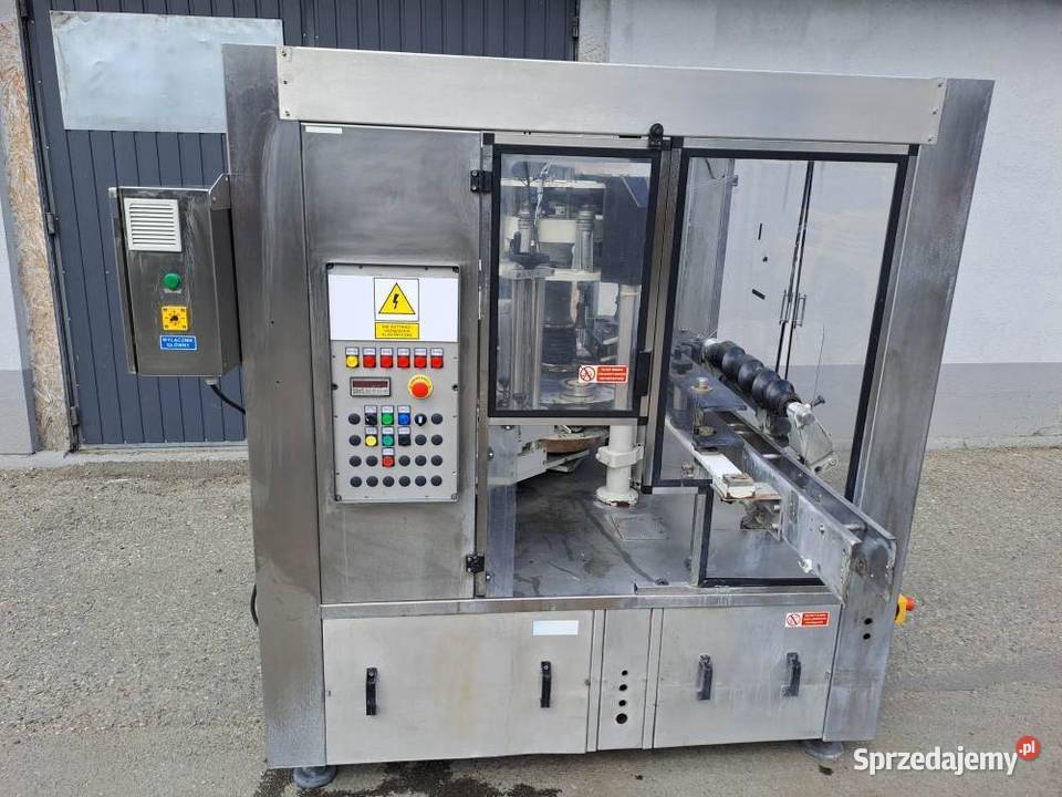 Etykieciarka etykietarka dwugłowicowa INTREX 8T Produkcja Stary Sącz