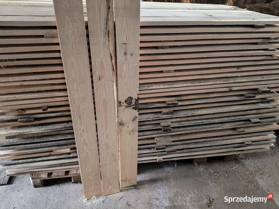 Deska sosnowa szalunkowa 250 Wiata Altana drzwi Godowo