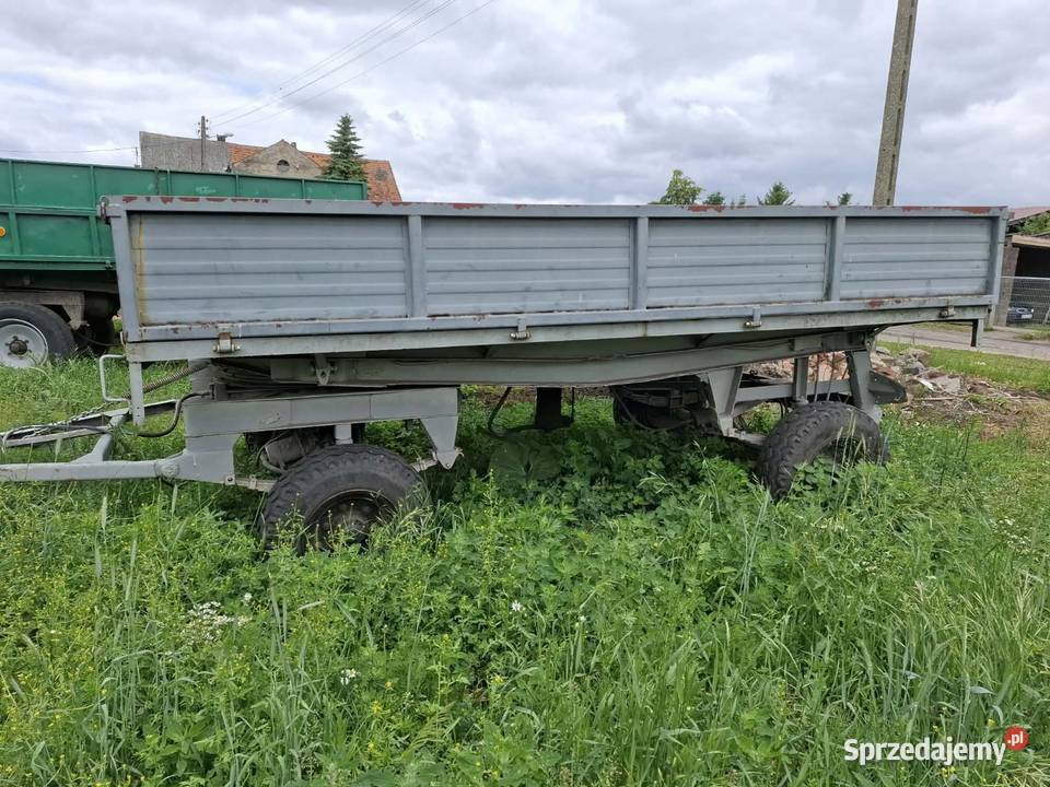 Przyczepa wywrotka d47 na 3 strony