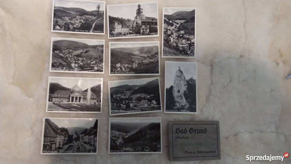 Bad Grund pocztówki mini Niemcy lata dwudzieste