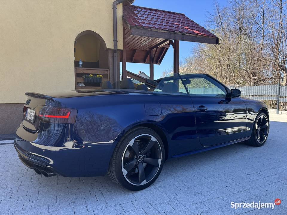Audi s5 cabrio 2014 400 koni 30 tfsi bogate przyciemniane szyby S5 śląskie Radziechowy