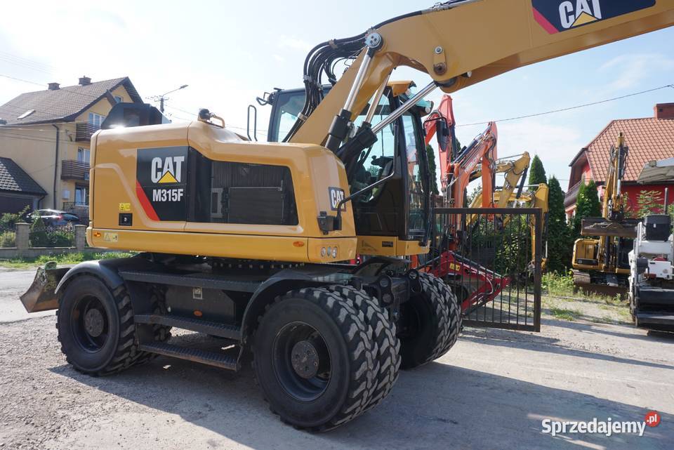 Koparka kołowa CAT M 315F 2017 świętokrzyskie Jeziorko
