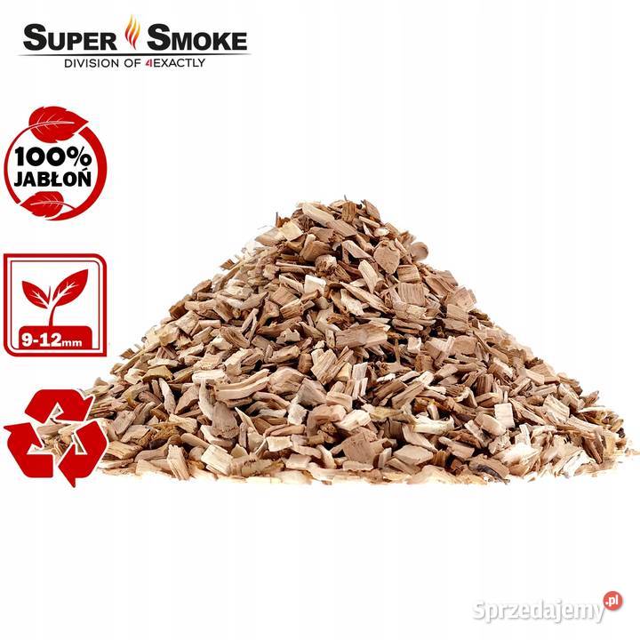 Zrębki Wędzarnicze Super Smoke JABŁOŃ KL10 912mm Białystok