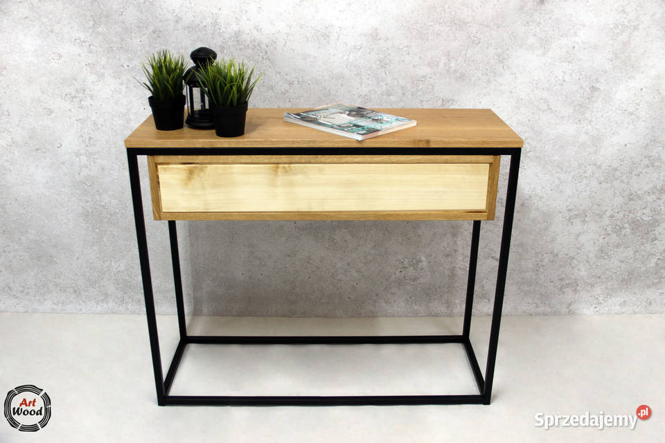 Konsola loftowa z szufladą 100cm Nowy Sącz sprzedam