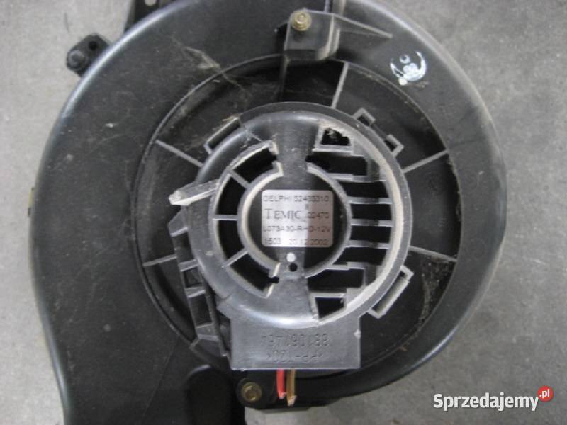 Wentylator dmuchawa nawiewu Opel Astra II Rok produkcji 2003 Układ elektryczny