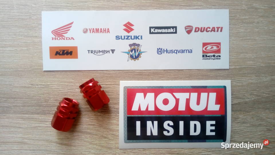 Zakrętki wentyli Czerwone Alu Keiti 2 Poznań