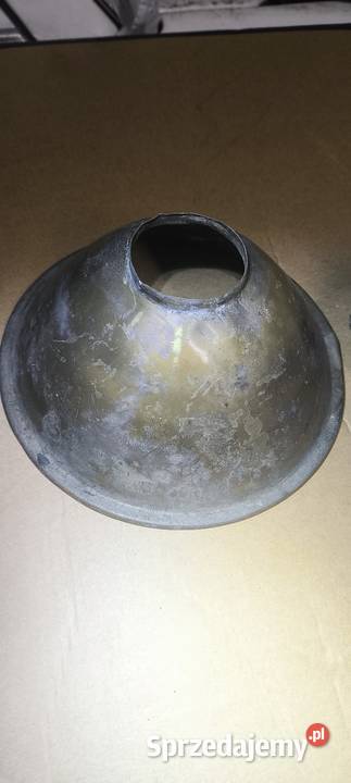 Odbłyśnik mosiężny oprawką żarówki 160mm ursus sprzedam